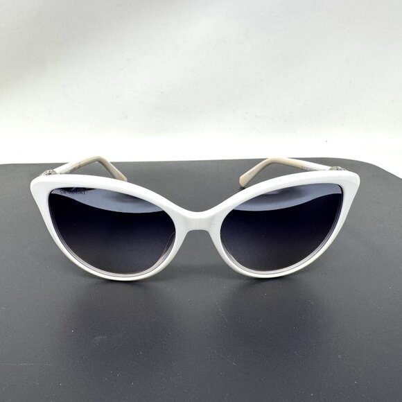 SWAROVSKI SK147 21C White  Gradient Sunglasses 55-17-135 Cat Eye Sk0147 main image 10